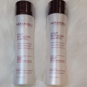 Keranique Scalp Revitalizing Shampoo Set Of 2. 8oz each.